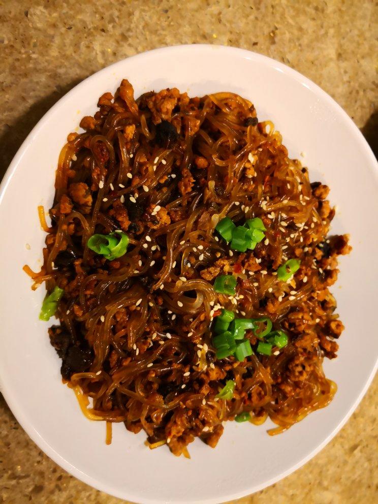 蚂蚁上树(肉末炒粉丝)超下饭‼️十分钟搞定
