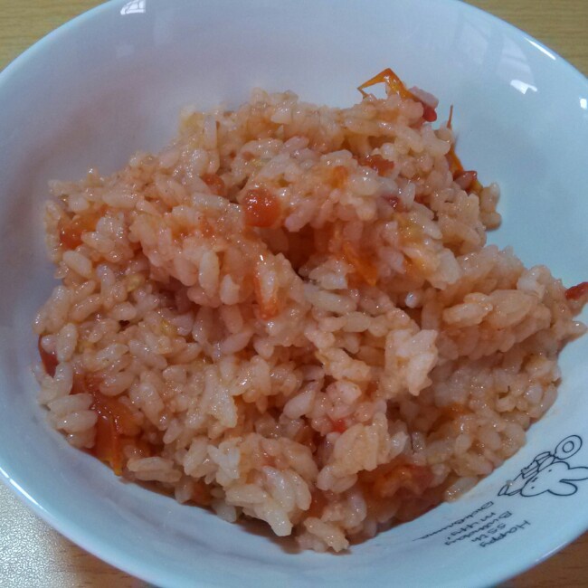 整个番茄饭