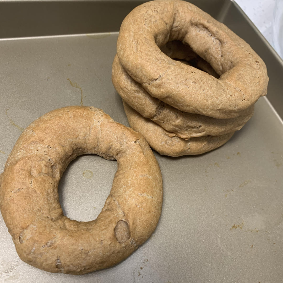 100%全麦贝果 基础纯全麦贝果