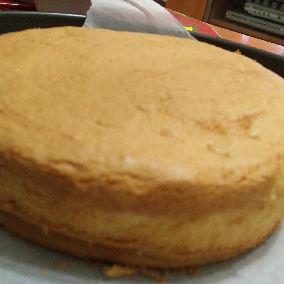 超好记八寸戚风蛋糕（后蛋法）