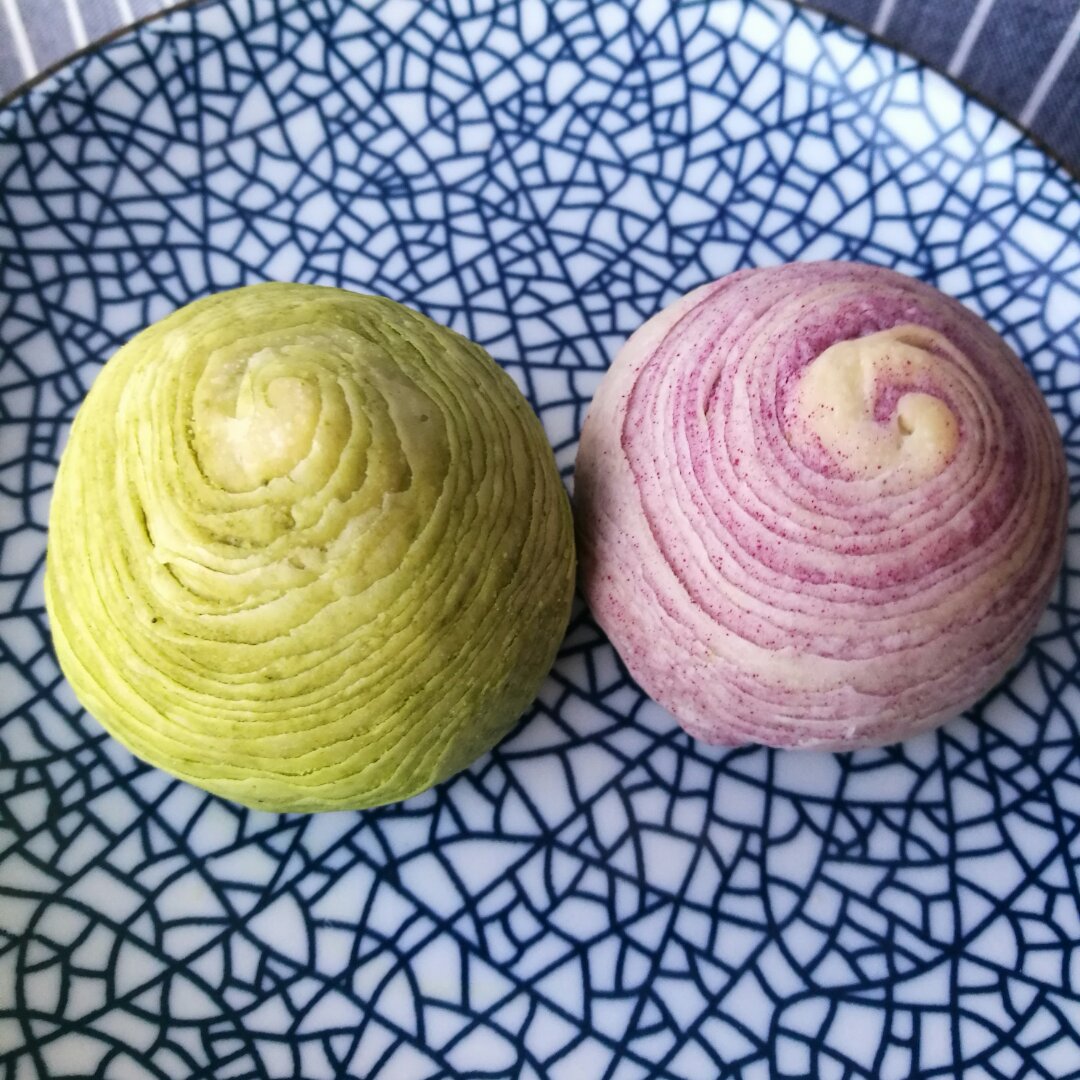 紫薯酥&抹茶酥