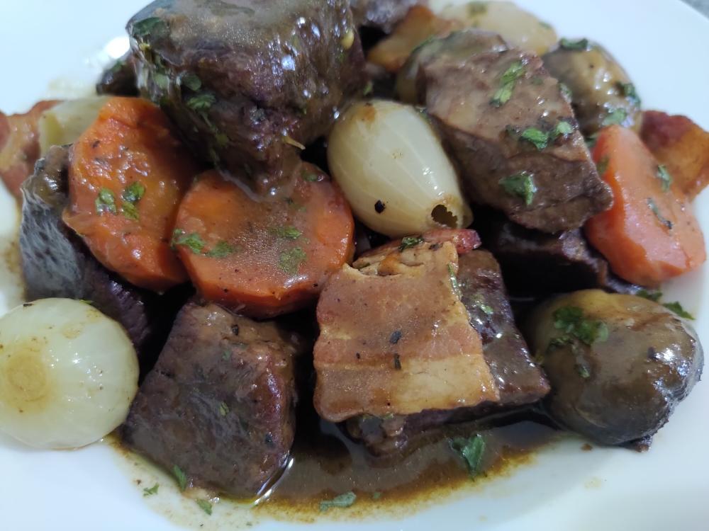 le bœuf bourguignon/勃艮第牛肉的做法