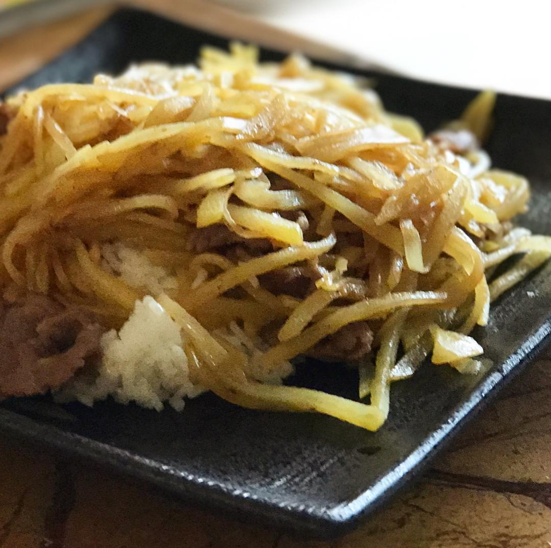 肉炒土豆丝