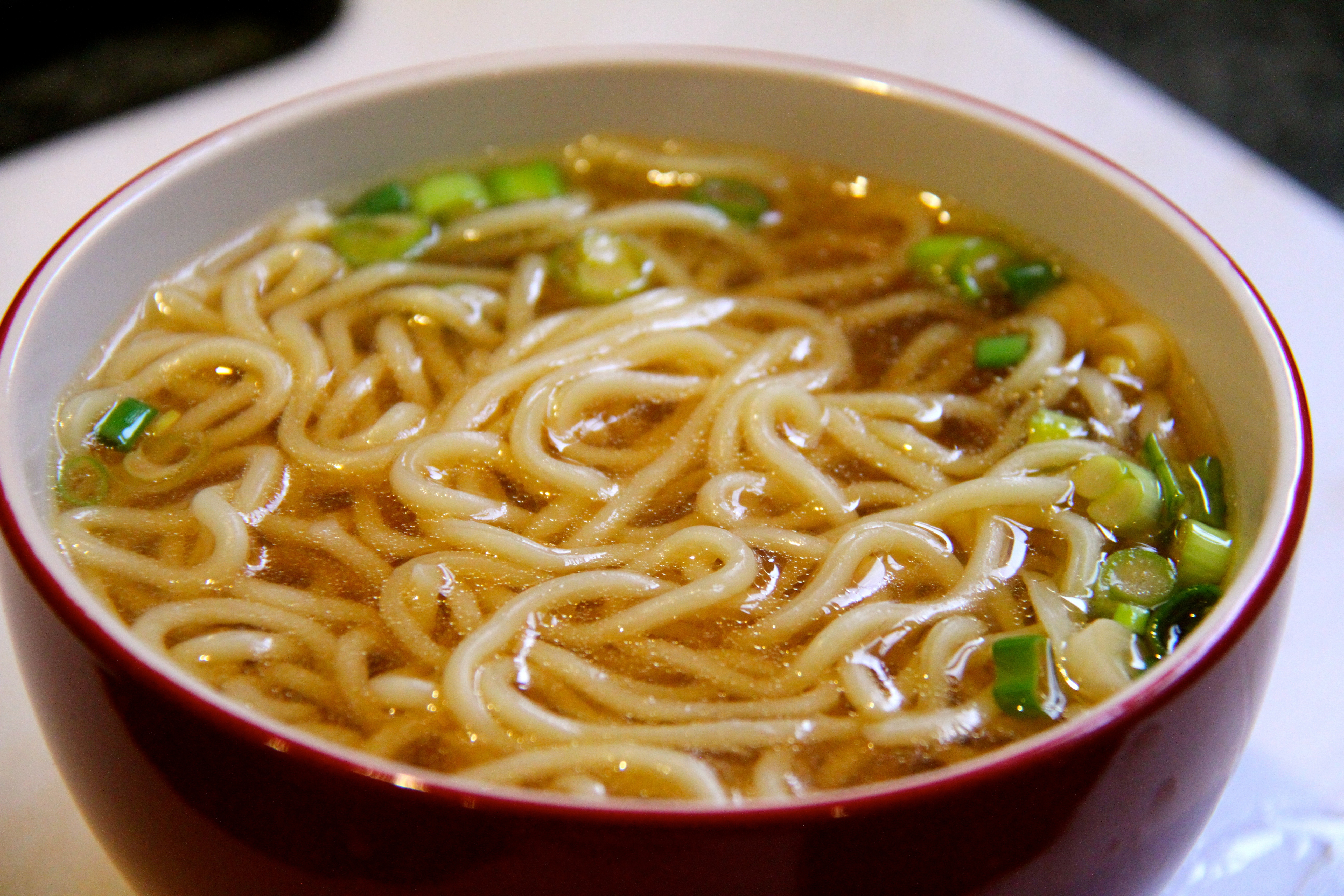 missestella做的清汤面