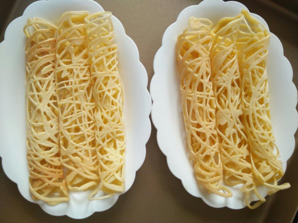 高颜值鸡蛋蕾丝网饼