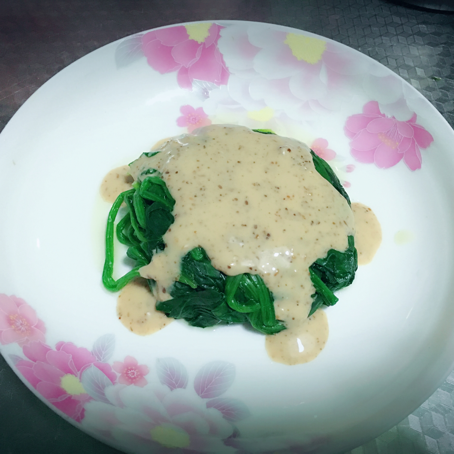 麻酱菠菜
