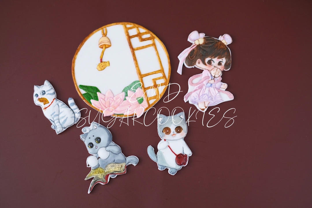 糖霜饼干之超简单糖霜（蛋白粉版）