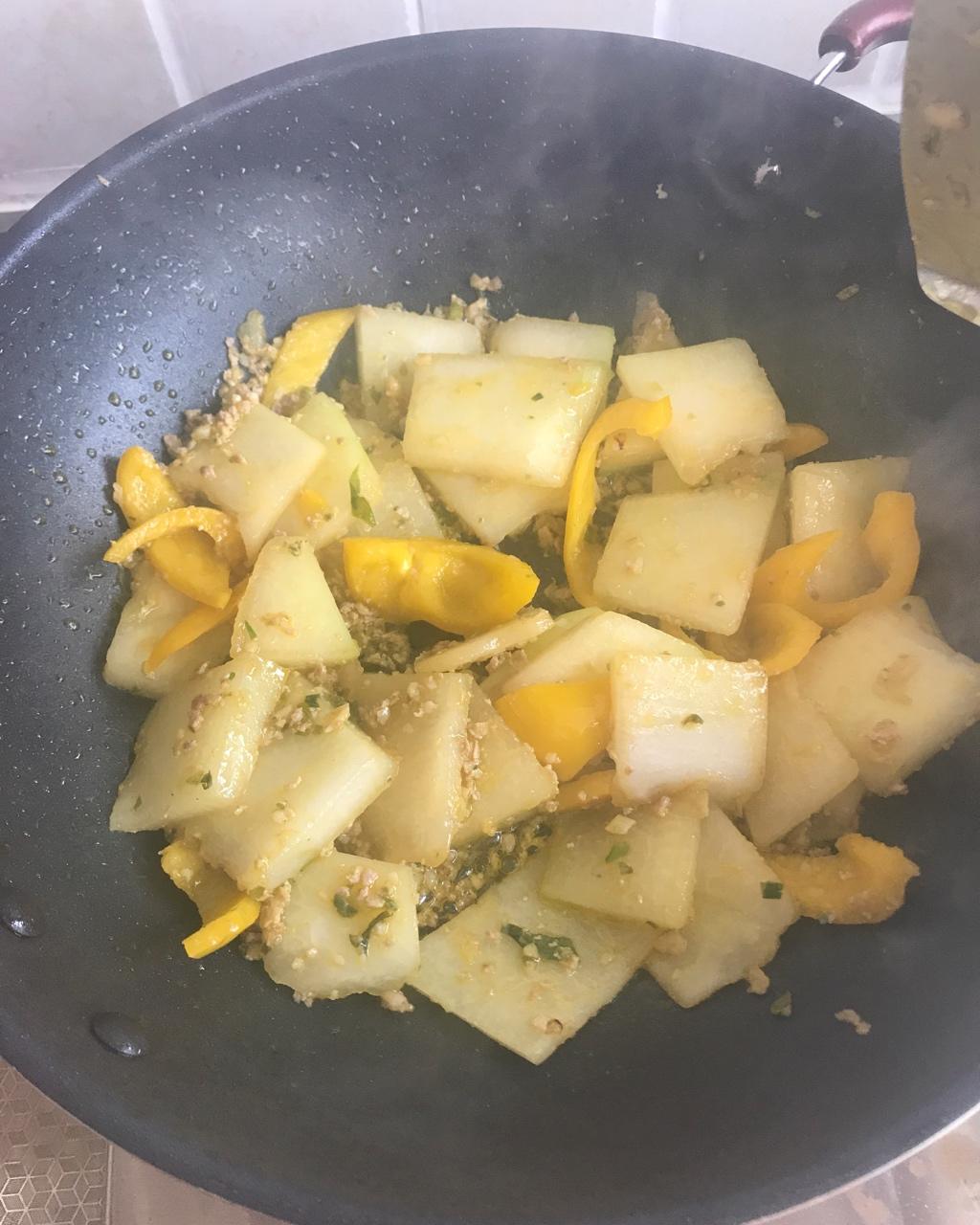 肉末炒冬瓜(超下饭)