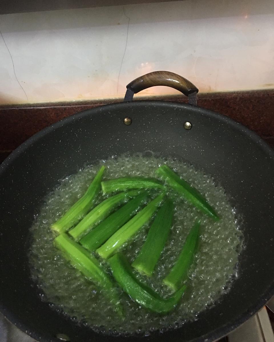 ‼️从此爱上秋葵‼️
白灼秋葵