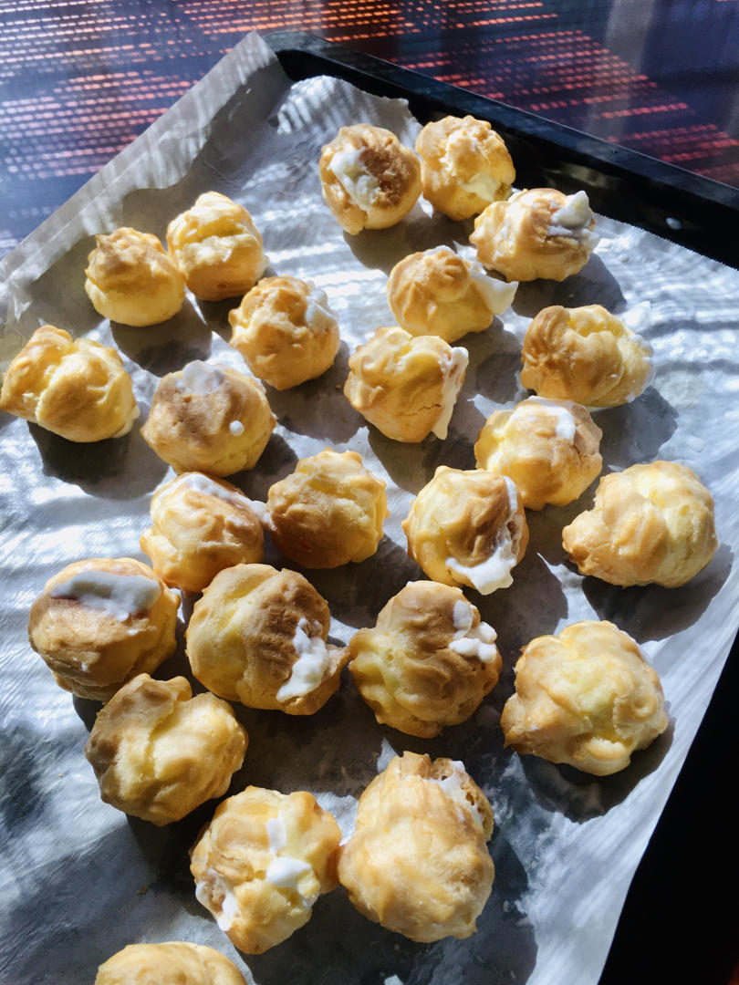 低油低糖的奶油泡芙