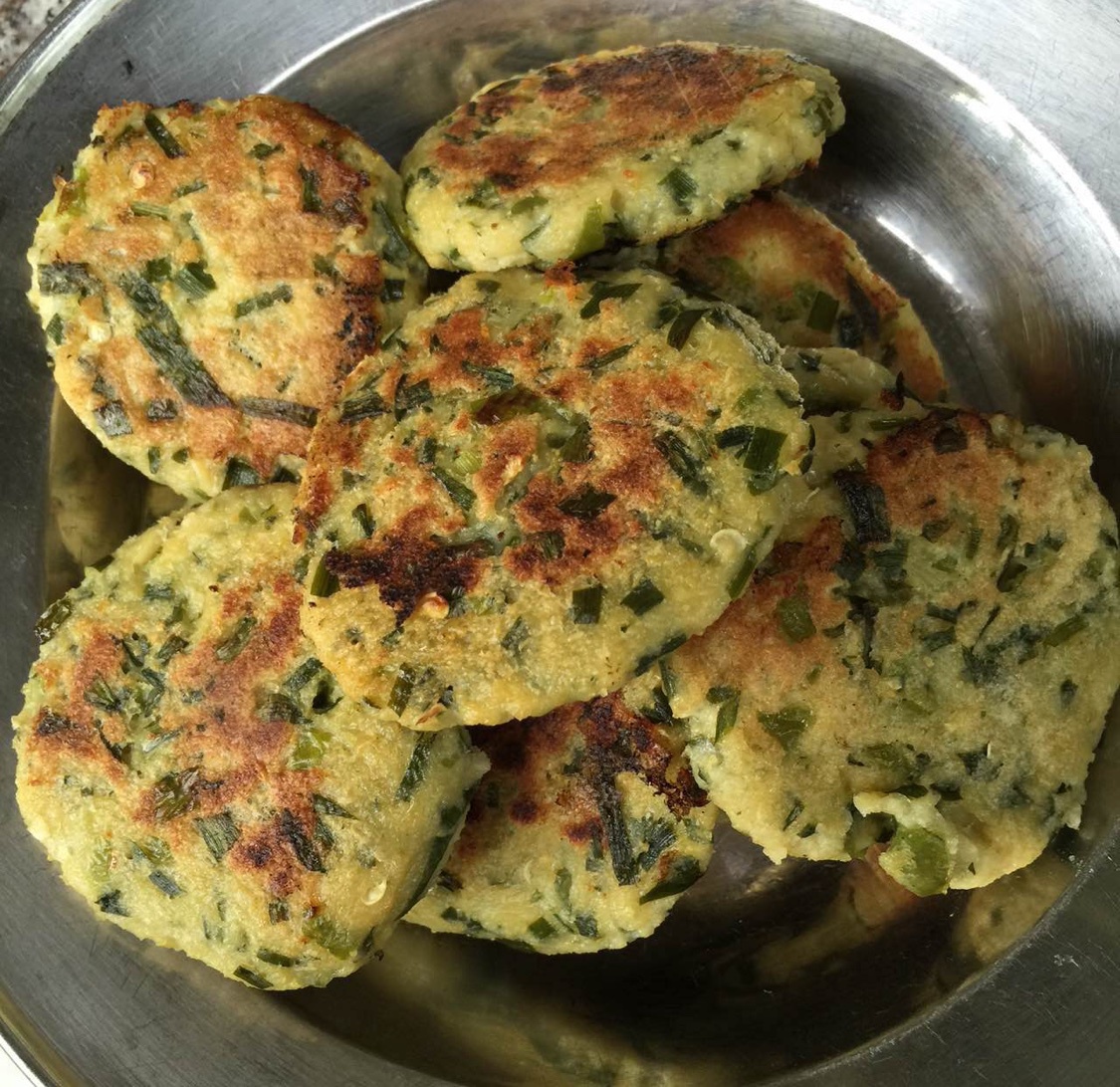 豆渣饼