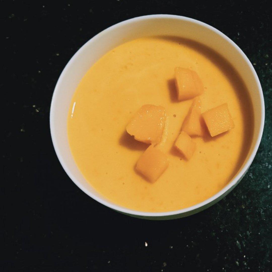 有浓郁芒果味的芒果布丁（芒果控的最爱）