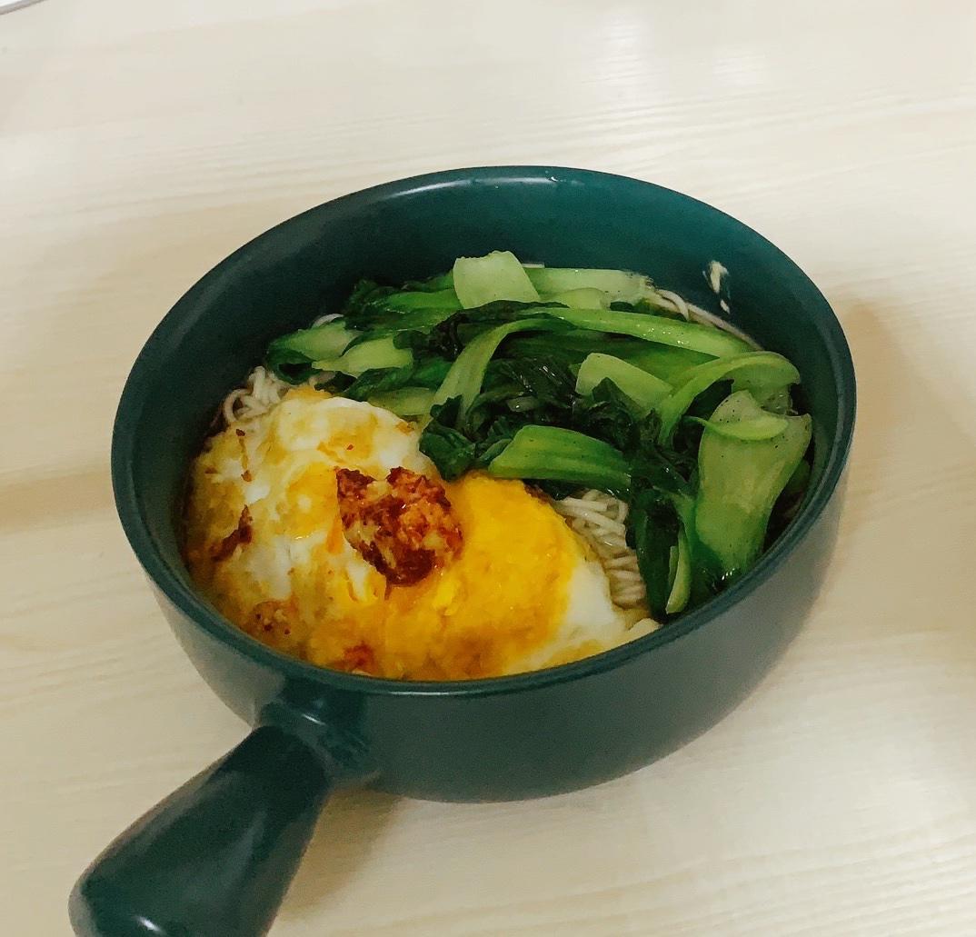 鸡蛋青菜小面（早餐夜宵管饱）