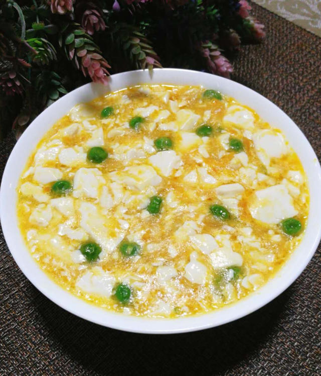 咸蛋烧豆腐～～孩子爱吃的下饭菜！