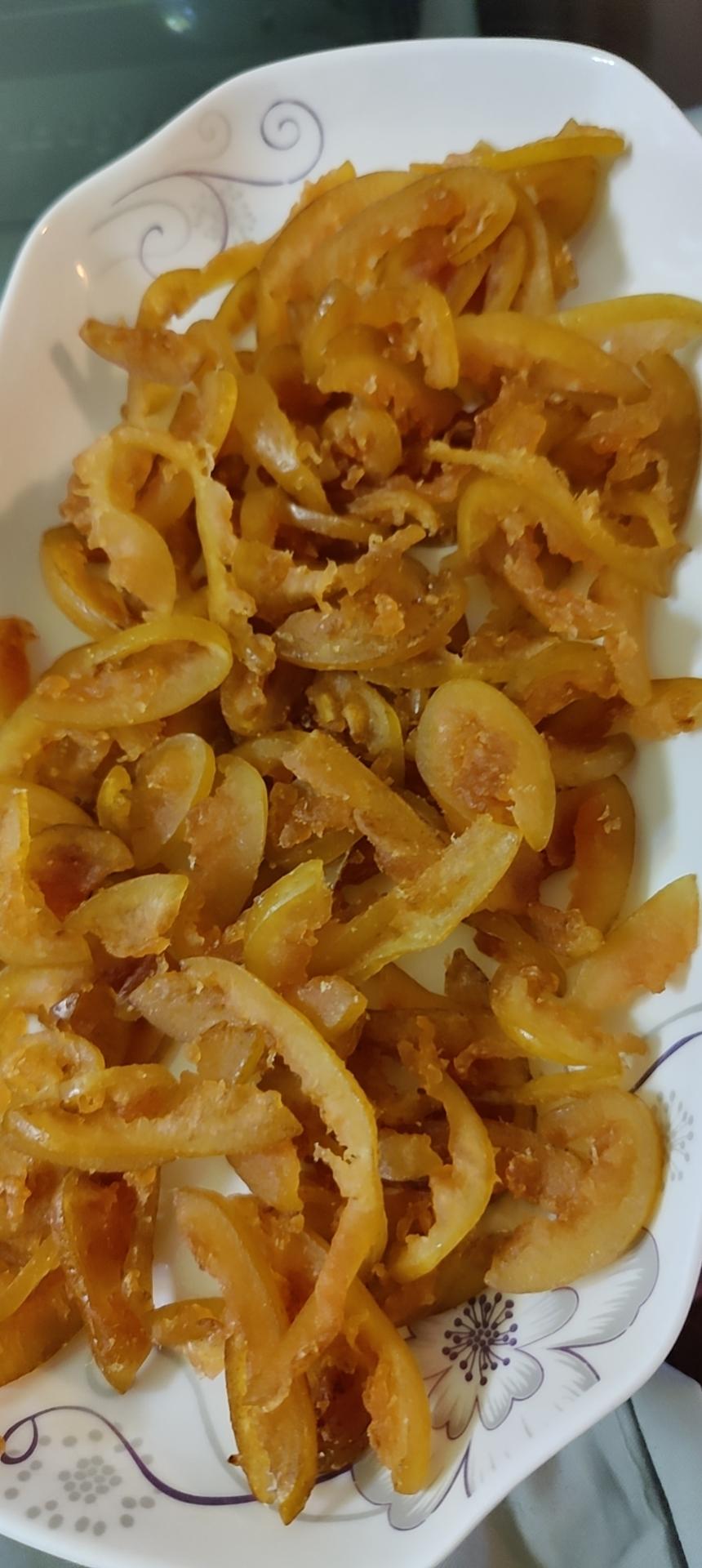 变废为宝的柚子皮糖