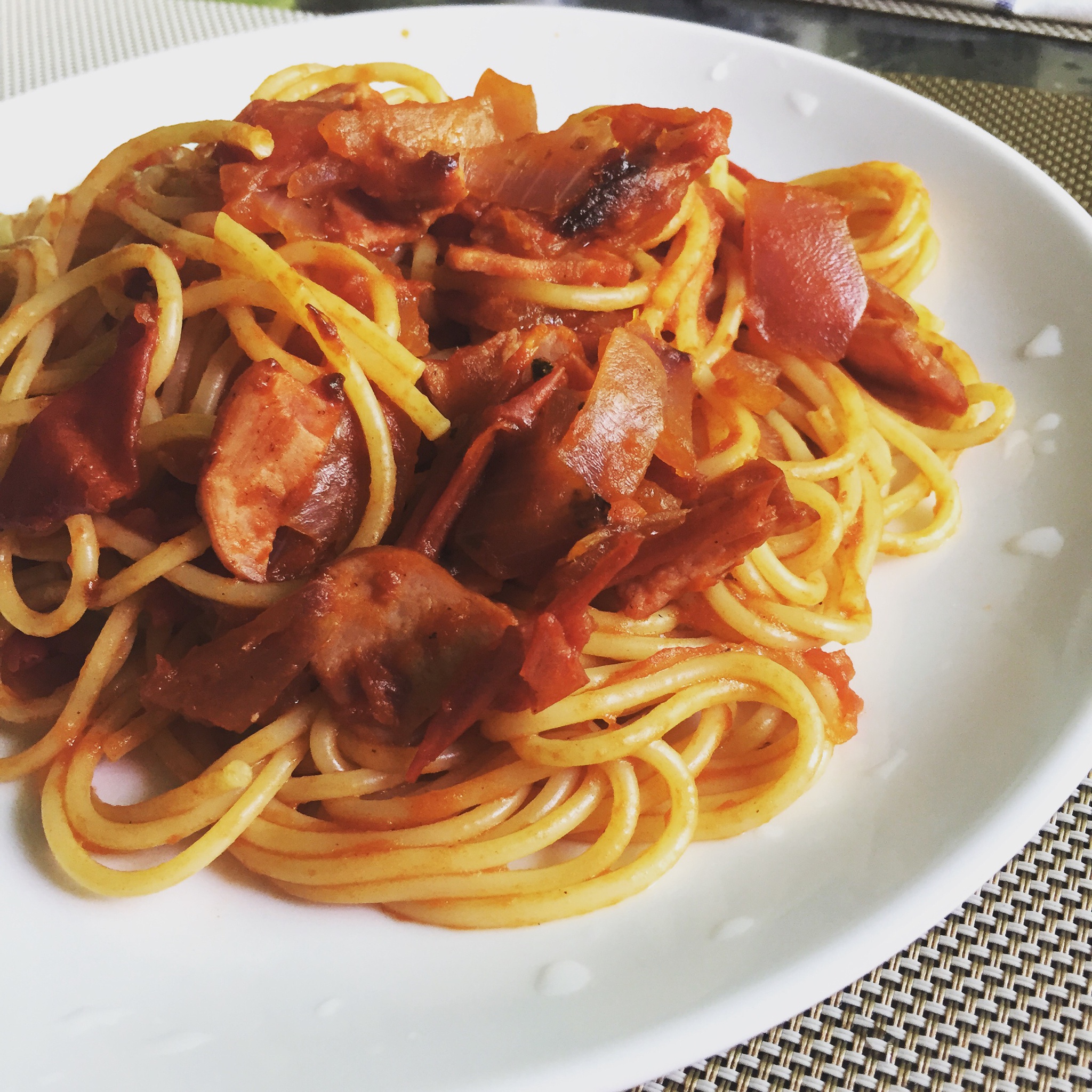 培根番茄意大利面