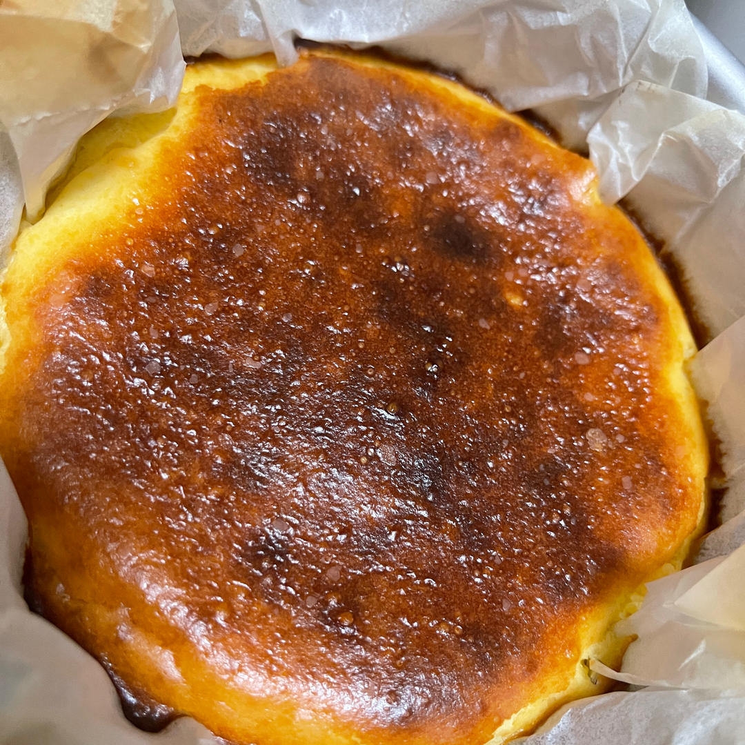 巴斯克芝士蛋糕『最简单的蛋糕』零失败🔥芝士控