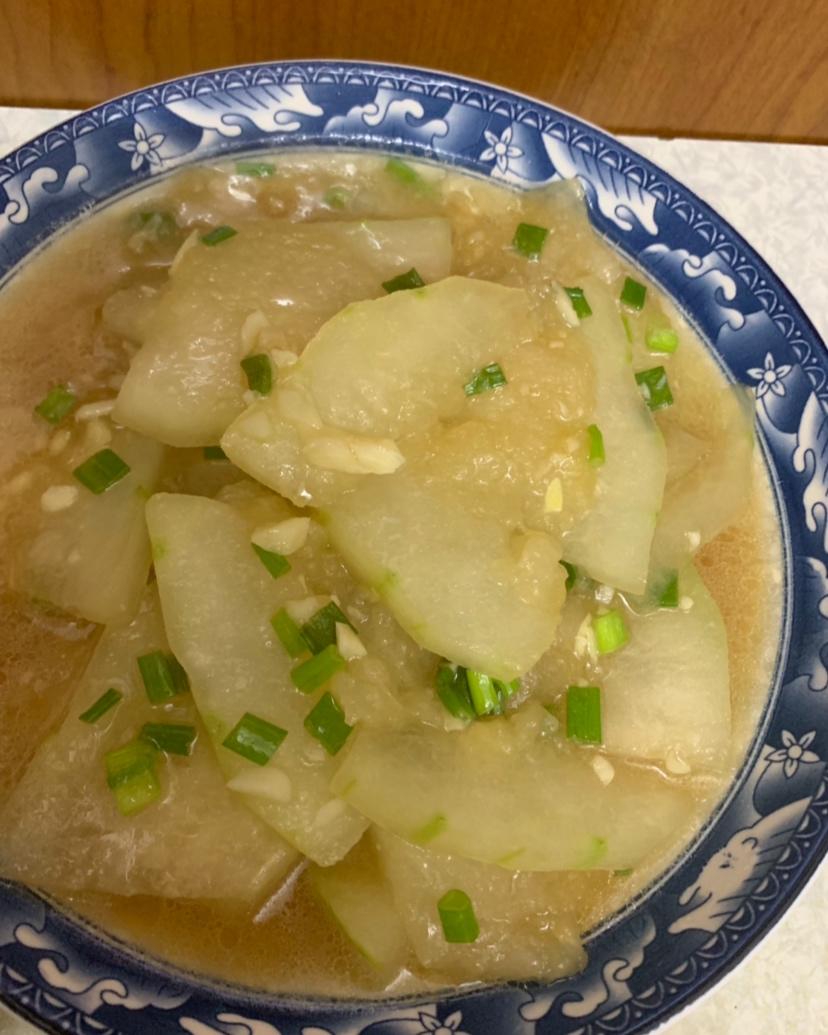 教你在家做简单的红烧冬瓜，香喷喷特下饭，一盘吃完还不够