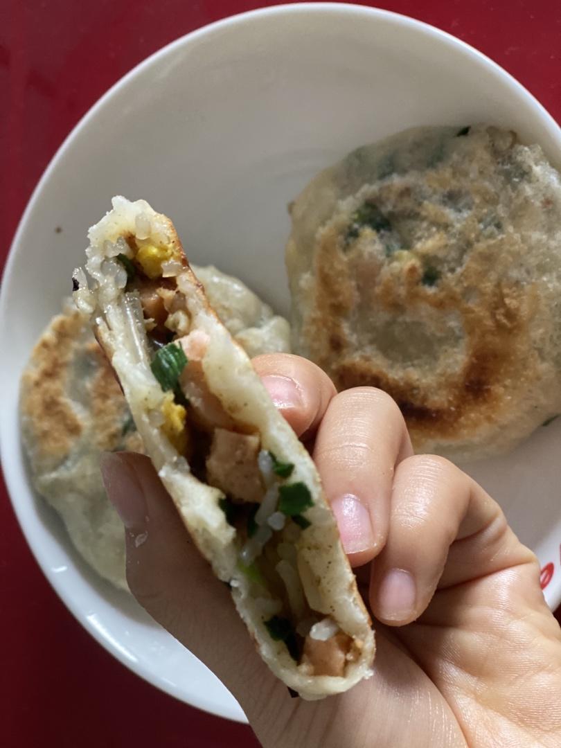 皮薄馅大～韭菜鸡蛋饼