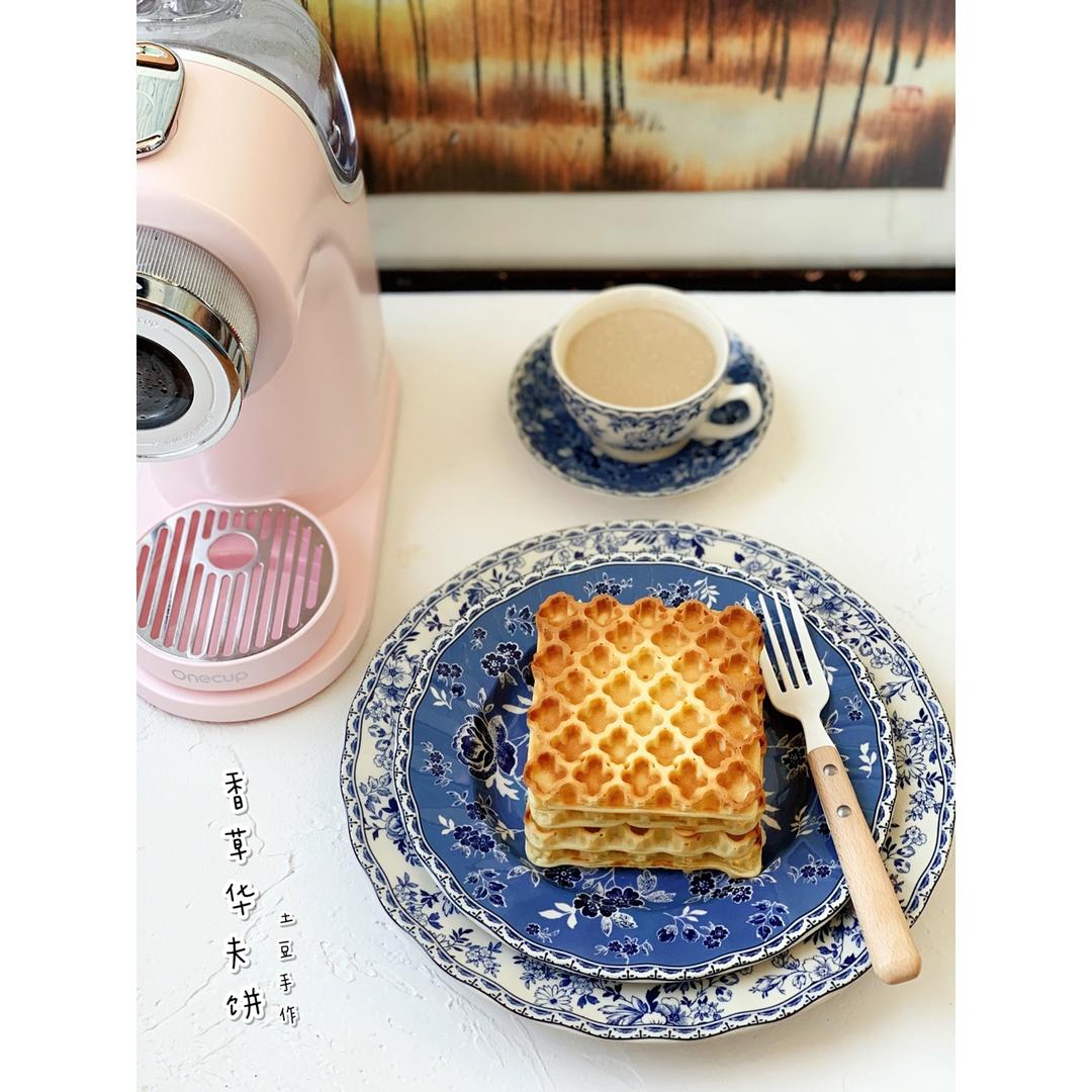 香草华夫饼