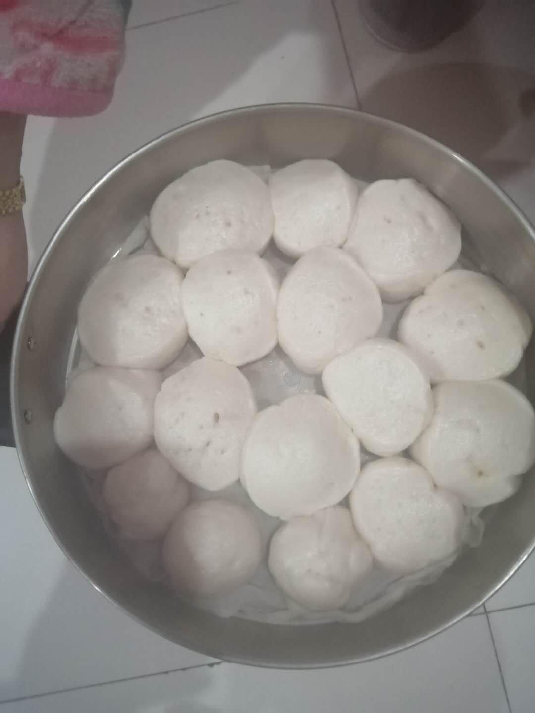 高筋面粉馒头。记录用量