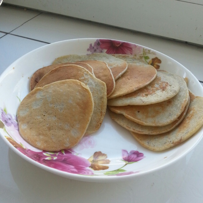 香蕉牛奶小煎饼