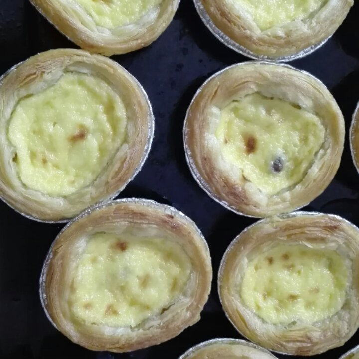 超完美味道超正的蛋挞配方，比KFC的还要嫩还要香~做过最好吃的蛋挞配方