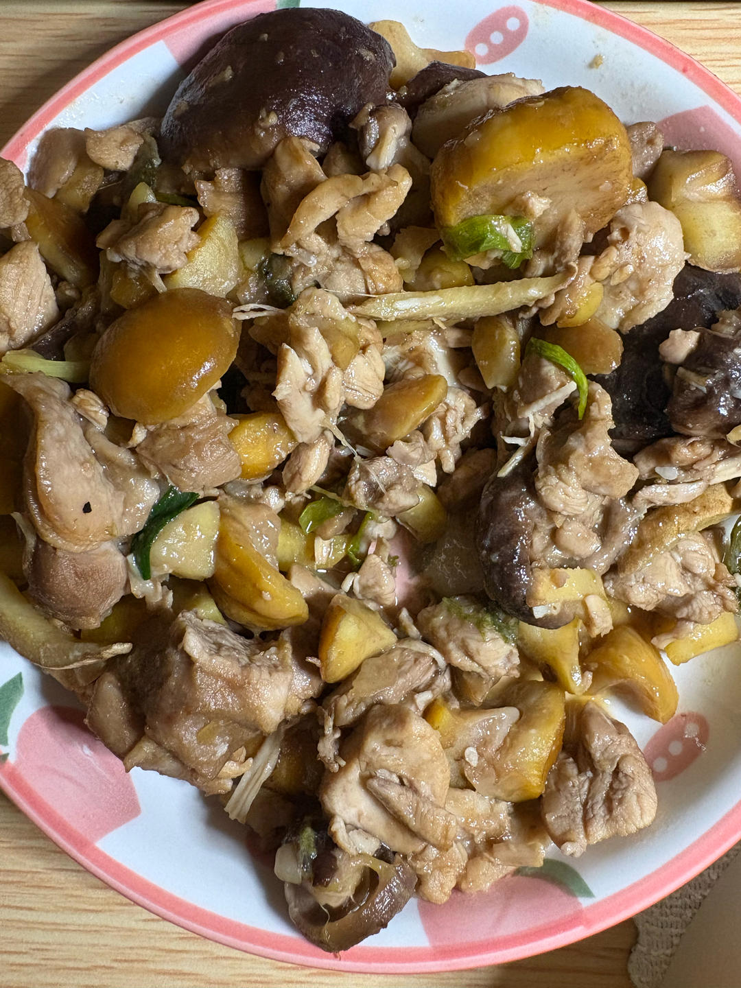 【栗子烧鸡】鸡肉都给你吃，栗子归我~