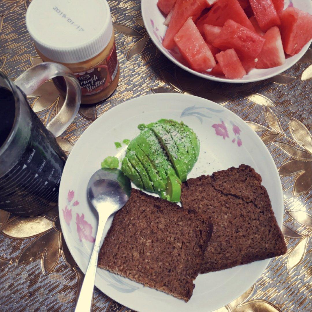 巨好吃的牛油果土司