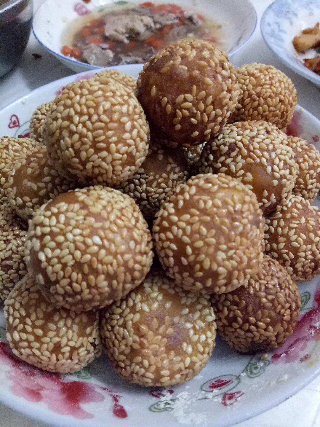 南瓜芝麻球
