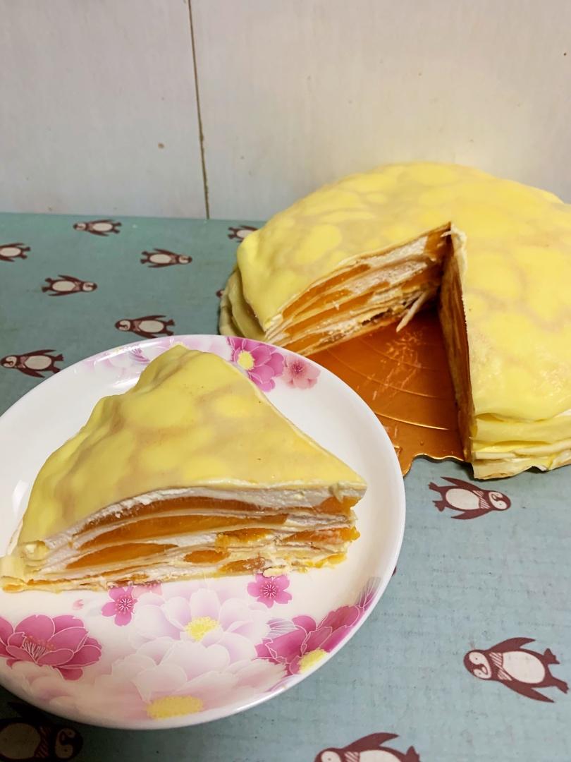 芒果千层蛋糕，100%成功告别煎皮无能