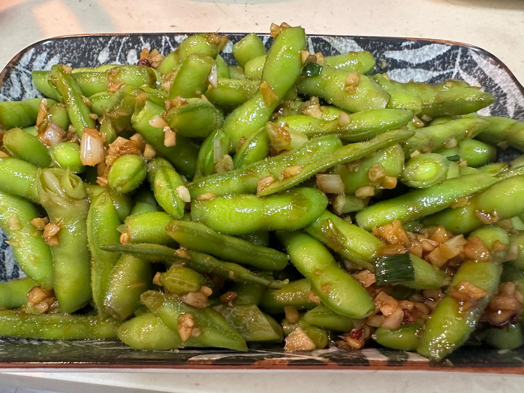 夏日爽口凉拌毛豆