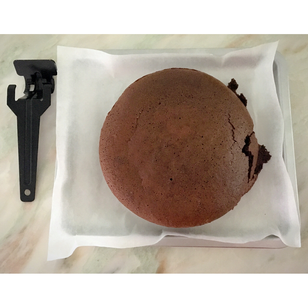 可可戚风--不减蛋很松软