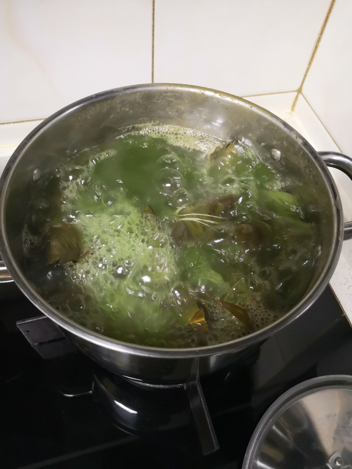 抹茶蜜豆粽（这个端午我选择原谅）的做法 步骤2