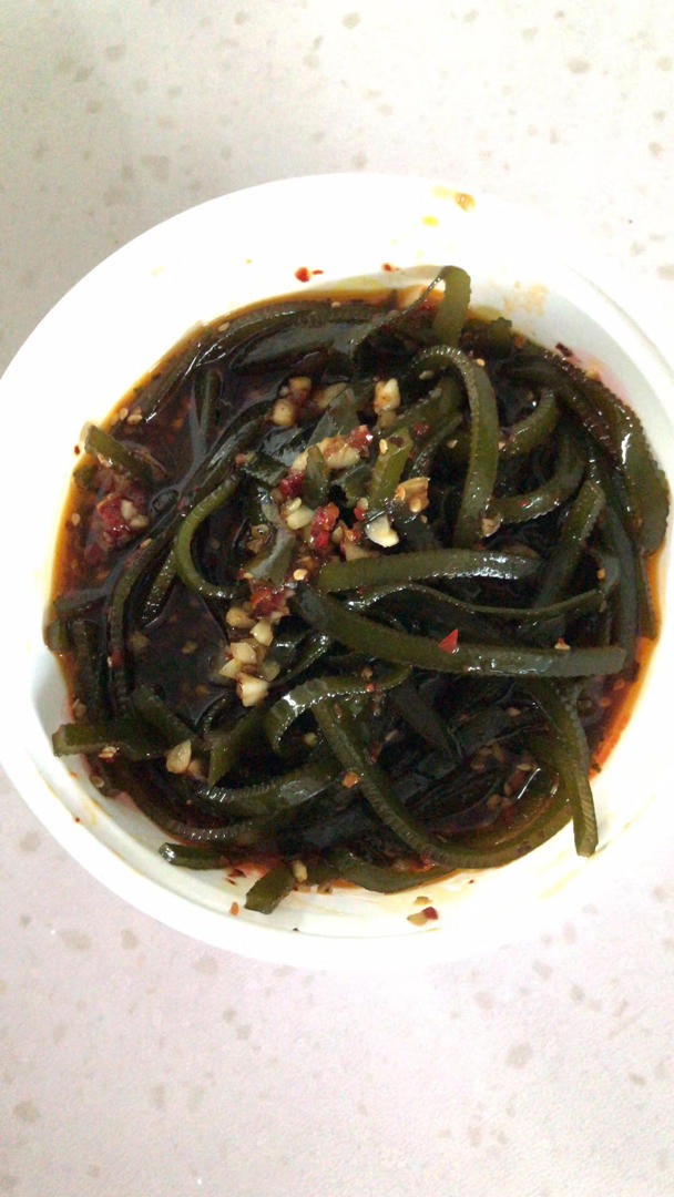 拌海带丝