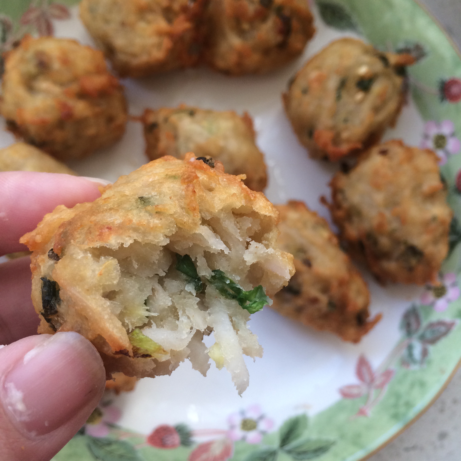 外公的炸藕圆（炸藕丸子）