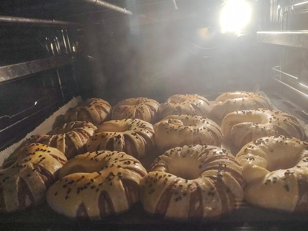 超详细的豆沙面包🍞