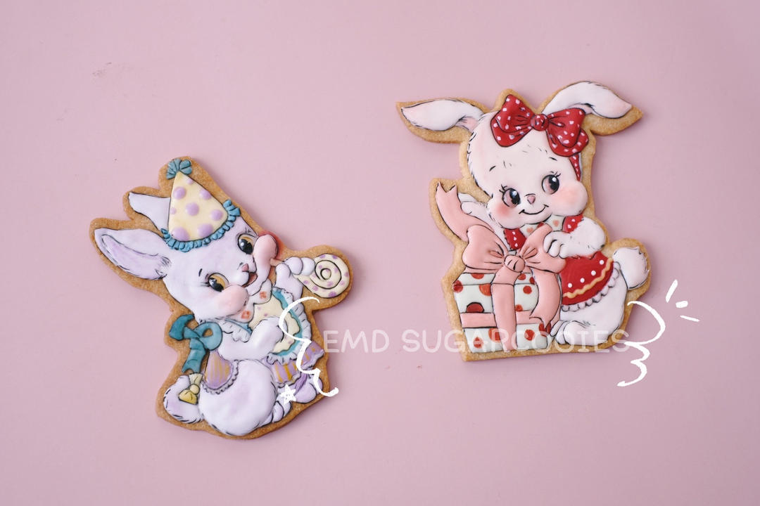 糖霜饼干之超简单糖霜（蛋白粉版）