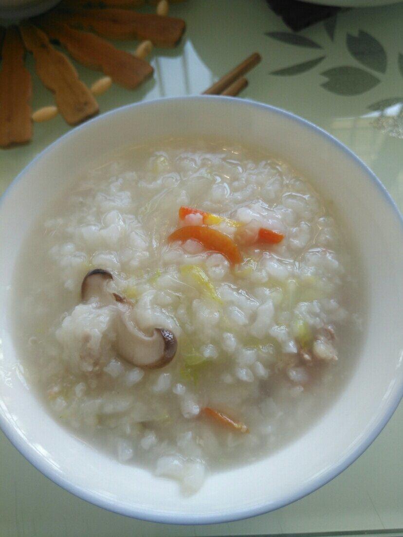 香菇菜粥