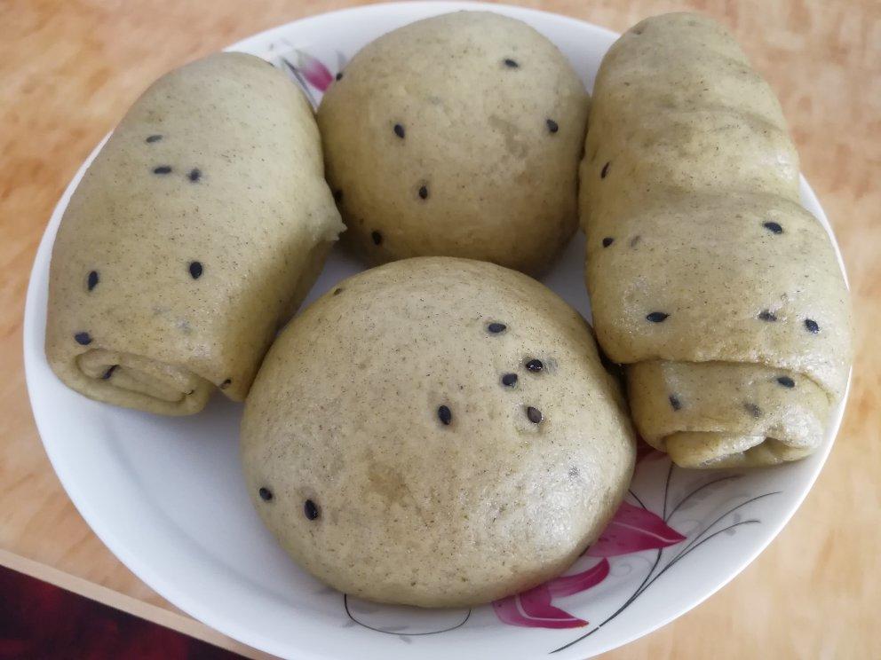 菠菜馒头的做法