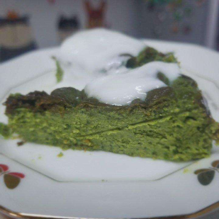 流心抹茶巴斯克芝士蛋糕