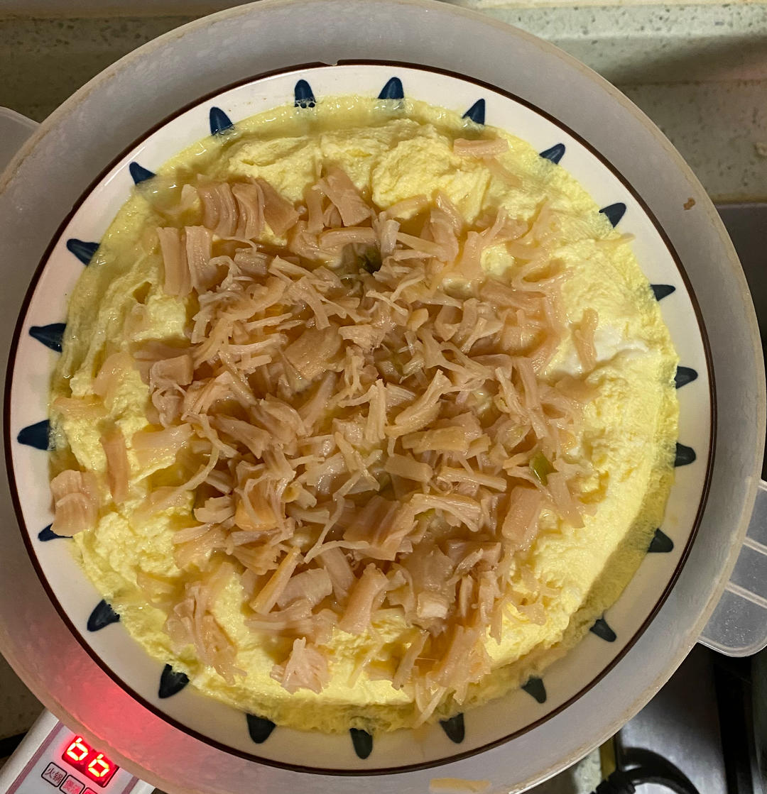 瑶柱鸡蛋蒸豆腐