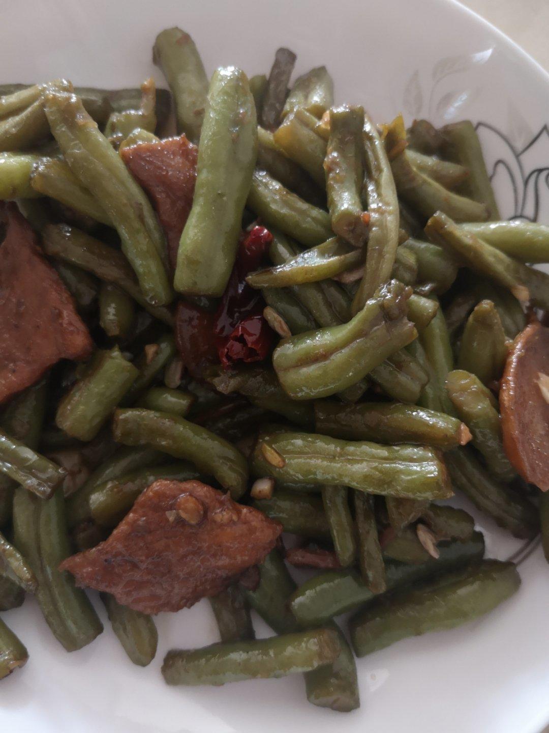 妈妈的豆角炒肉