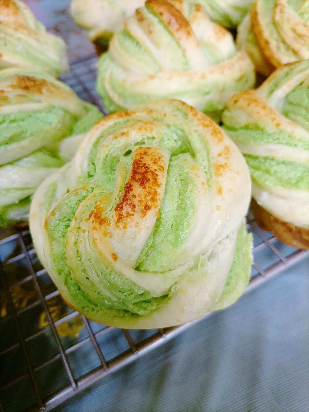 斑斓奶酥面包｜65度汤种