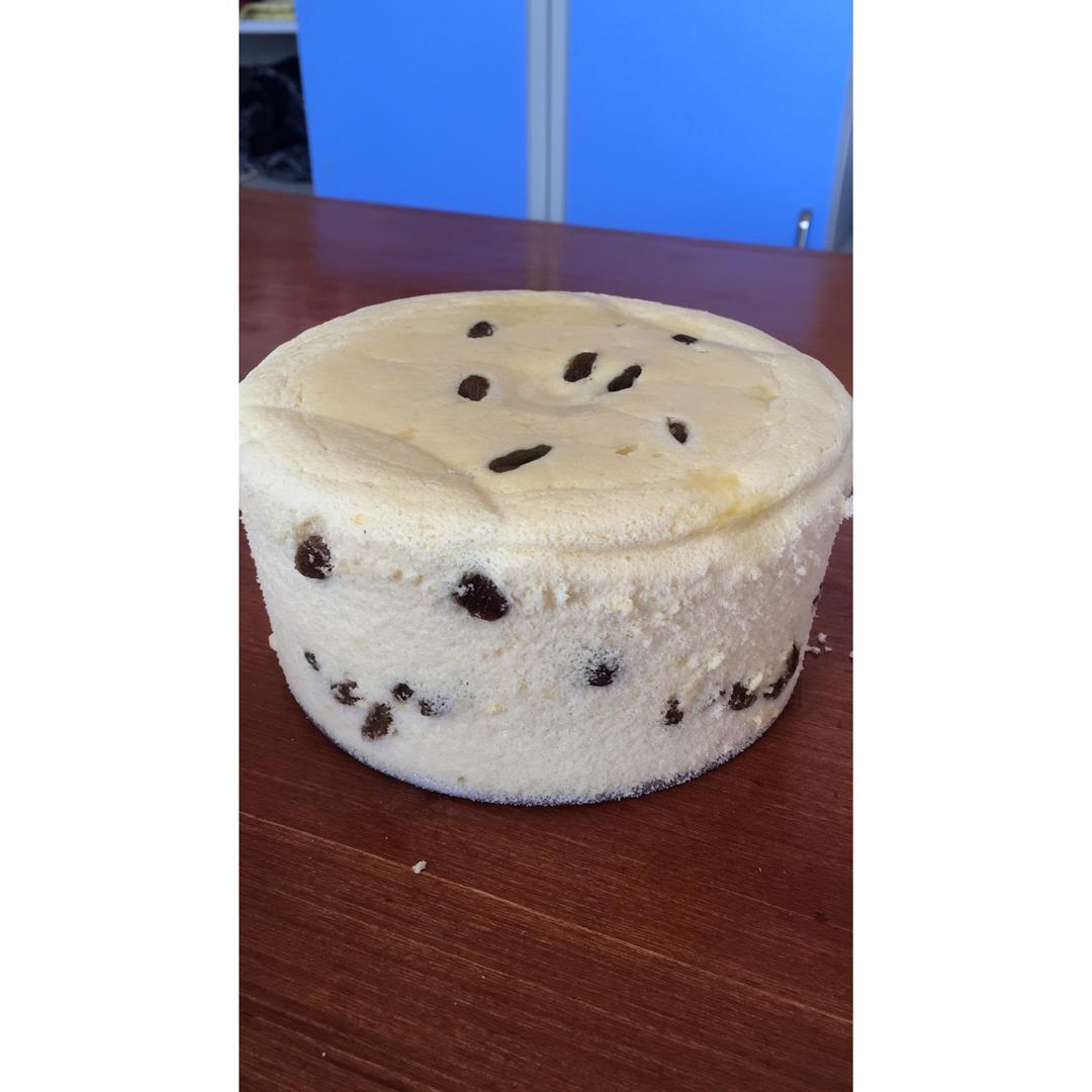 蒸蛋糕。。。清蒸戚风蛋糕---健康营养蒸出来（2蛋6寸）