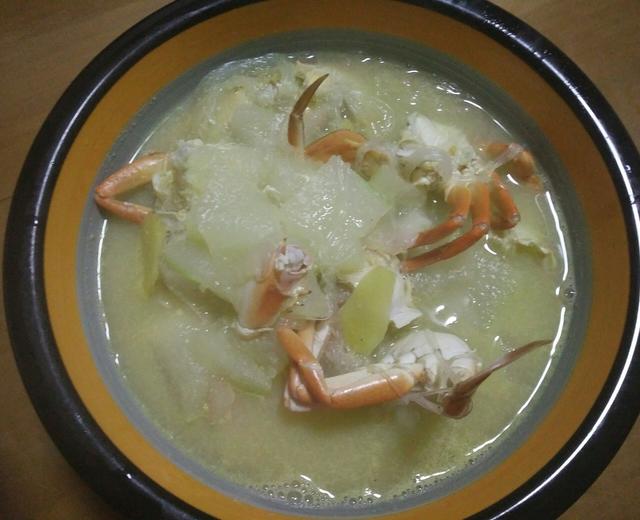 冬瓜粉丝水蟹汤的做法
