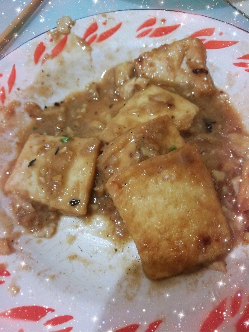 无敌好吃的香煎豆腐