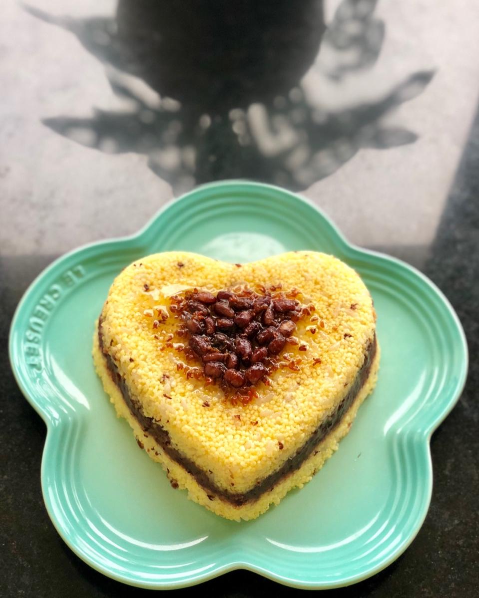 简单快手的小米桂花糕