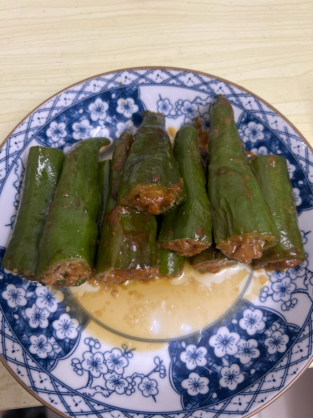 销魂青椒酿肉【超级下饭】