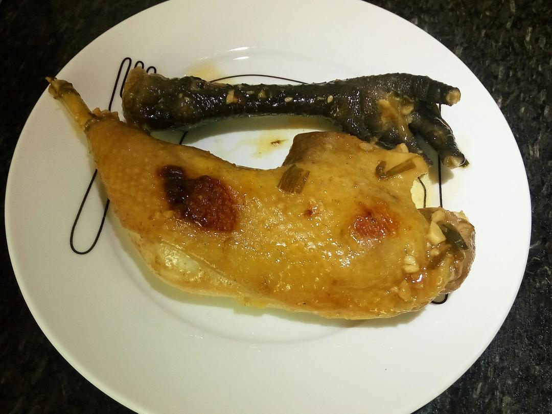 豆酱鸡腿